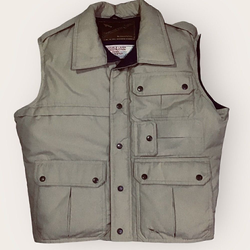 Hunting Fishing Camping Down Vest Baby Adventure Gear Size Large